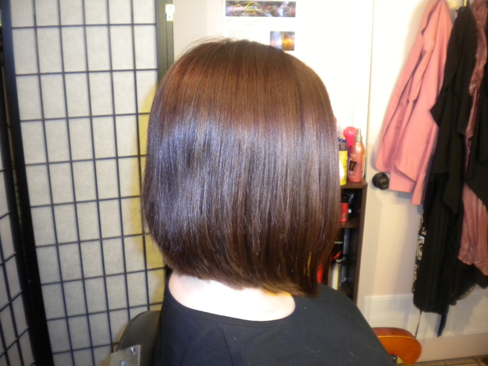  of a Hairstylist: Asymmetrical Bob Hair Cut/Color Before and Afters